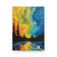 Vibrant Northern Lights Hardcover Journal – A Burst of Color for Inspired Writing