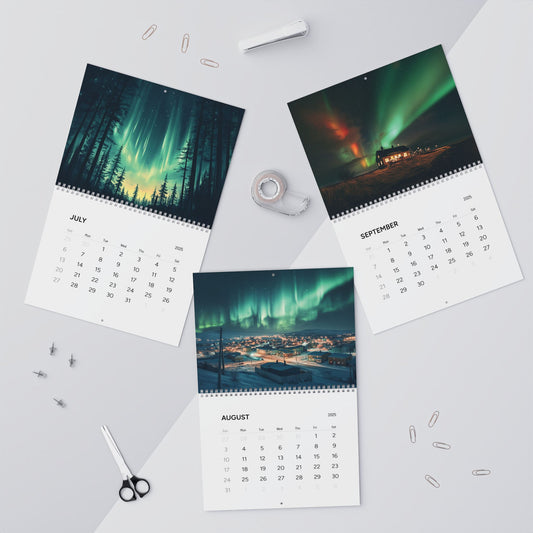 2025 Aurora Borealis Wall Calendar | A Year of Northern Light Wonders Wall Calendars (2025)