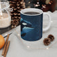 Orca Christmas Mug, Orca Holiday Mug, Killer Whale Mug, Orca Gift Idea, Mug 11oz