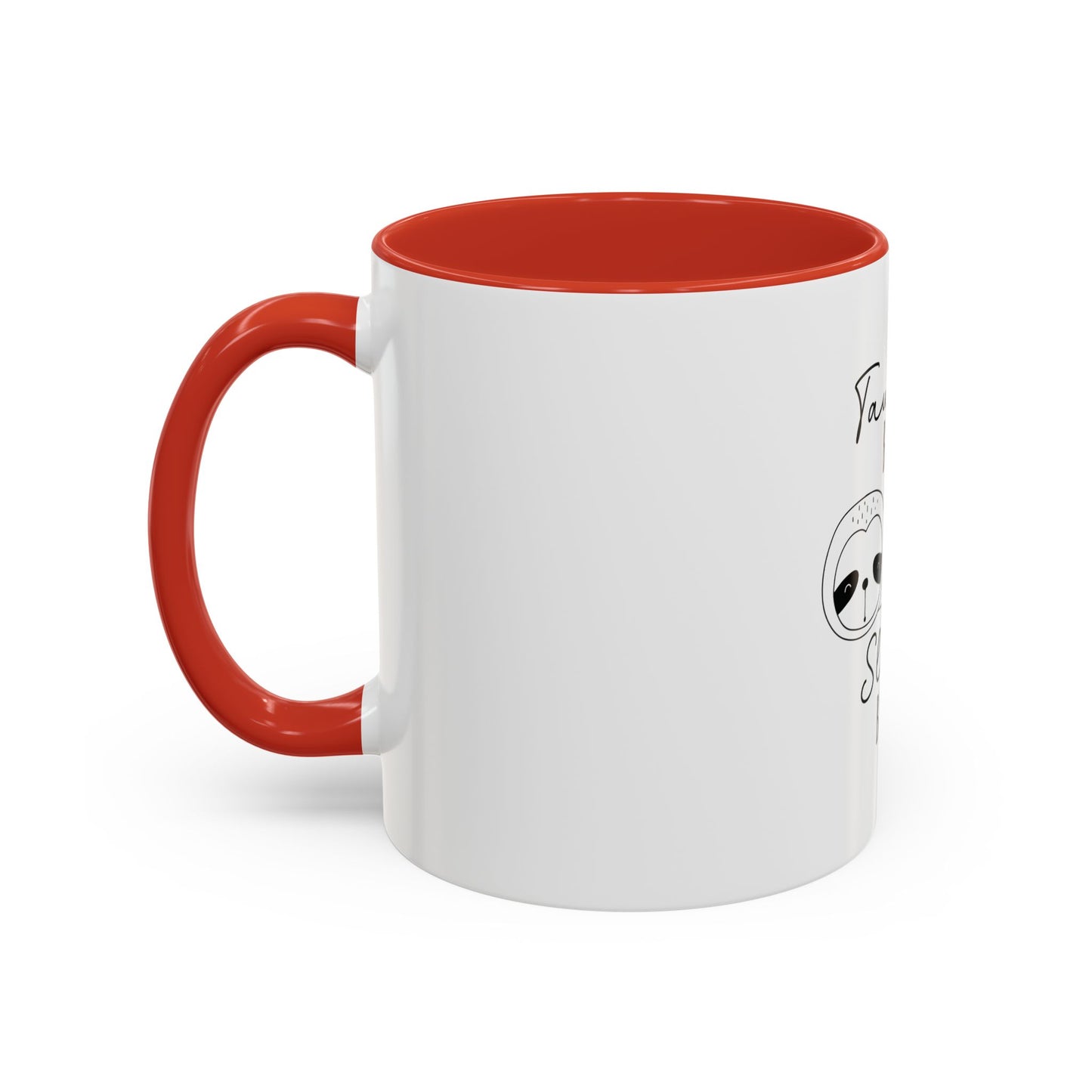 Taurus by Birth Sloth by Choice Accented Ceramic Mug | Available in 11oz and 15oz | Perfect for Coffee & Tea Lovers