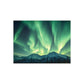 Breathtaking Northern Lights Ceramic Photo Tile | Glossy or Matte Finish Aurora Borealis Ceramic Photo Tile