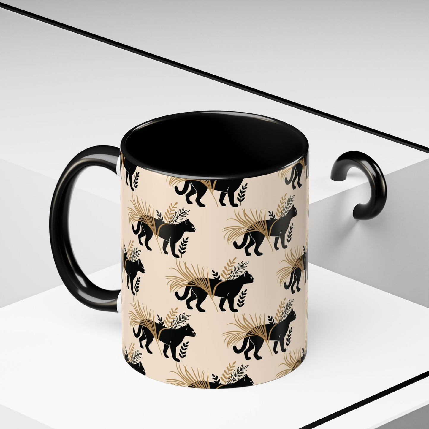 Coffee Mug | 11oz Cat Mug | Cute Cat Mug | Cat print | Animal lover gift | Coffee Mug | Cat Lovers | Mug