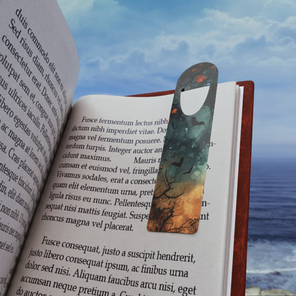 Haunted Forest Halloween Bookmark – Perfect for Spooky Season Reads!