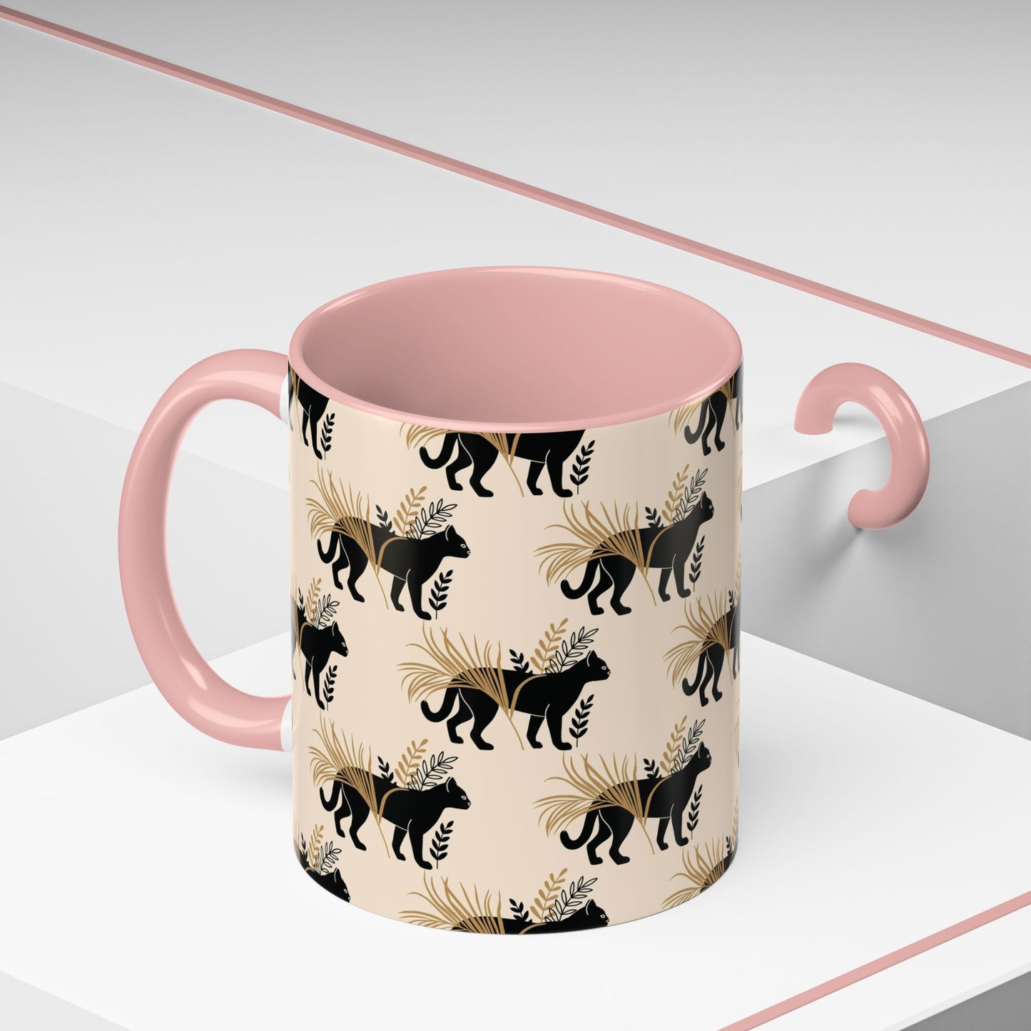 Coffee Mug | 11oz Cat Mug | Cute Cat Mug | Cat print | Animal lover gift | Coffee Mug | Cat Lovers | Mug