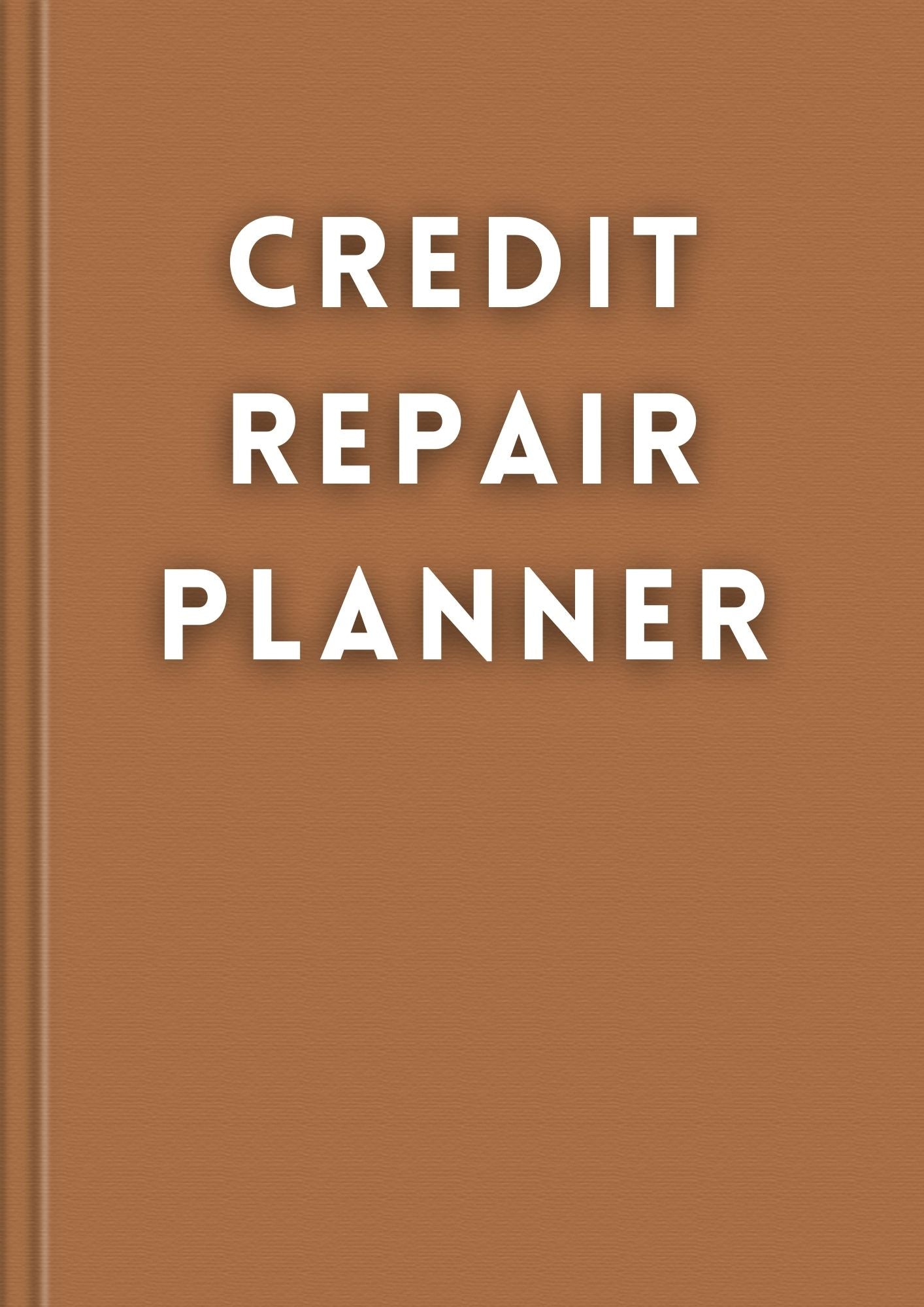 Credit Repair Planner