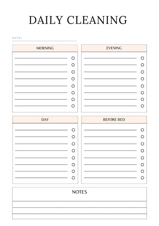 Home Organization Planner